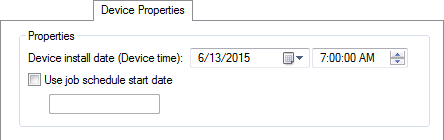 Device Properties